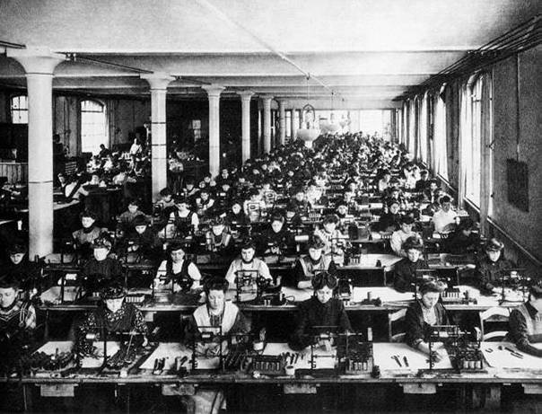 Workers 19th Century Sweat Shop